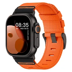 Enhanced Sport Nylon Strap Band - S3 42 - 44 - 45 - 46 - 49 L (Orange)