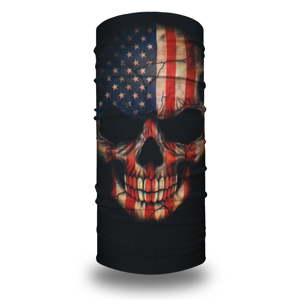 01-31 Nahtloses Halloween-Schädel-Bandana, Skelett, Radfahren, Halsmanschette, Ski-Gesichtsbedeckung, Stirnband, Maske, Outdoor-Sport, Mehrzweck-Schal – Detail 12