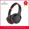 100% Original Audio Technica ATH-S200BT Bluetooth Earphone Music Wireless Folding Headphone With Remote Control With Microphone 1