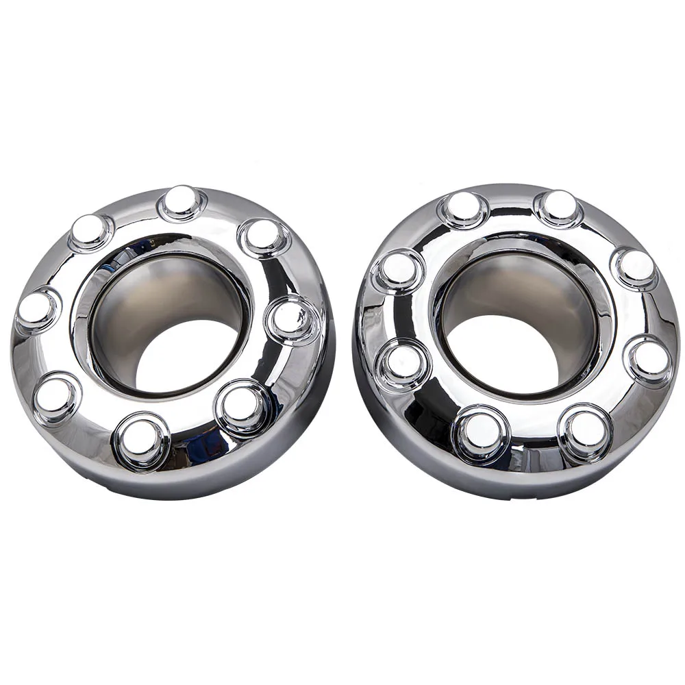 4X4 Open Chrome Wheel Center Hub Cap For Ford F-350 Dually Front 4X4 2005-2018
