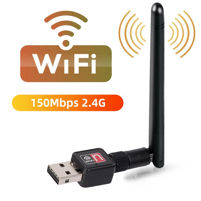 Adaptador USB Inalámbrico De WiFi –Dongle Inalámbrico De Dos Bandas AC600 - 2,4GHz / 5GHz - Adaptado