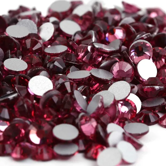 Nail art rhinestones SS3~SS30 Crystal Non Hotfix Nail art Rhinestone Super Bright Glass Strass 3D Nail Art Decoration