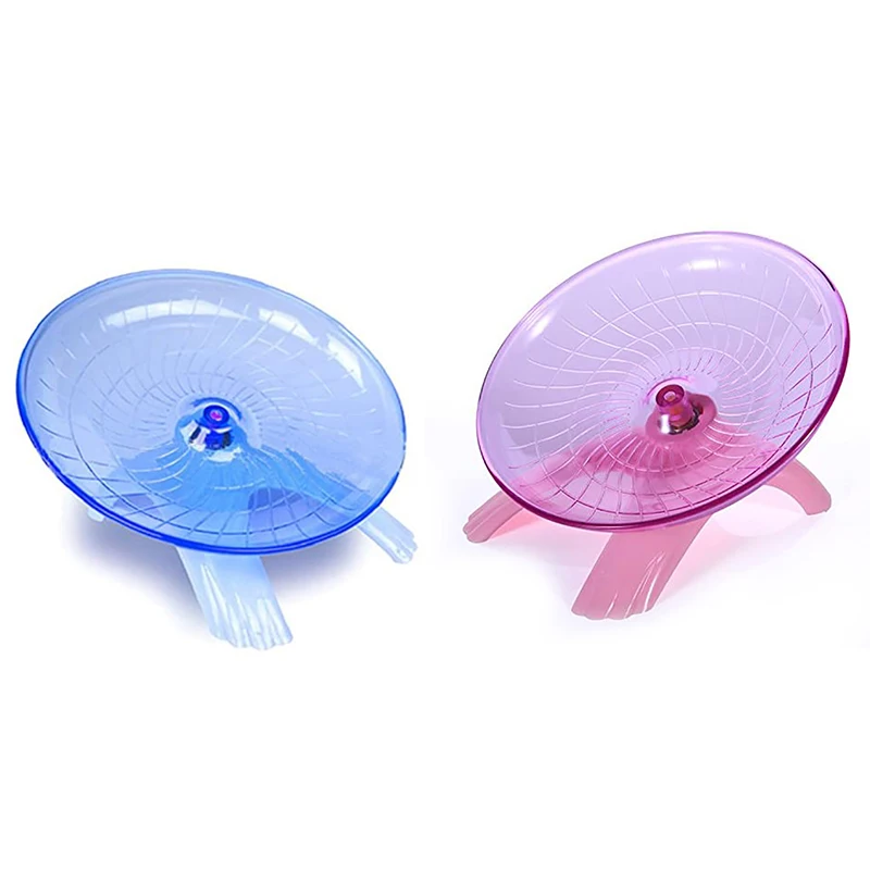 Non Slip Run Disc for Hamsters Hedgehogs Small Pet Exercise Wheel Silent HOT 