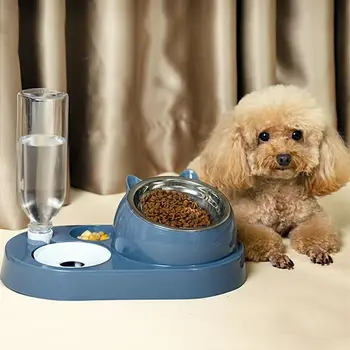 2-in-1 Pet Food & Waterer 1