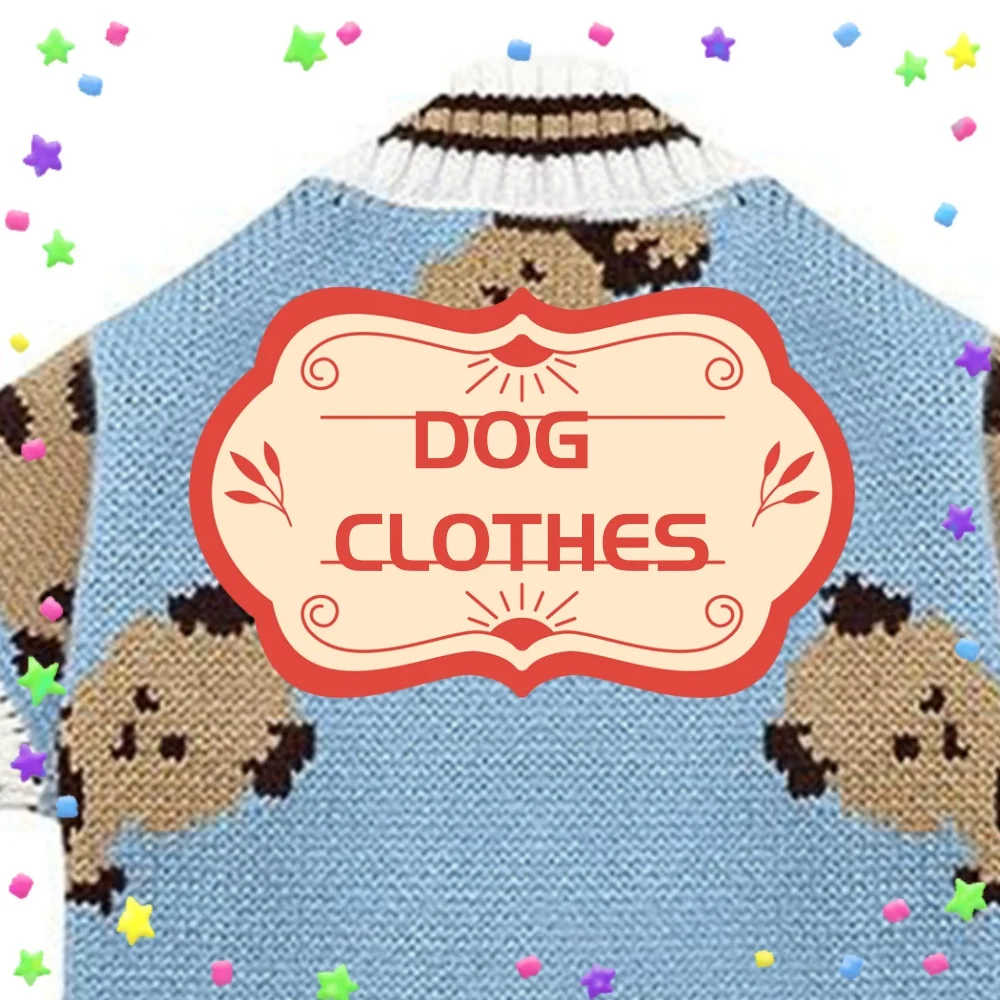 애완동물 줄무늬 옷 강아지 고양이 따뜻한 코트 강아지 가디건 애완견 코트 곰 패턴 장식 고양이 니트 스웨터 부드러운 애완동물 의상