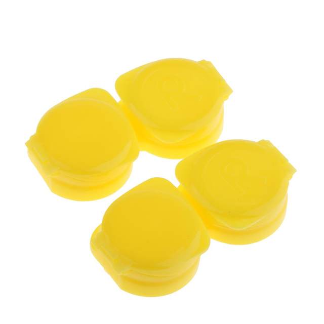 Contact Lens Case Storage Soaking Mini Travel Eyecare Kit R Marked 10 Pcs