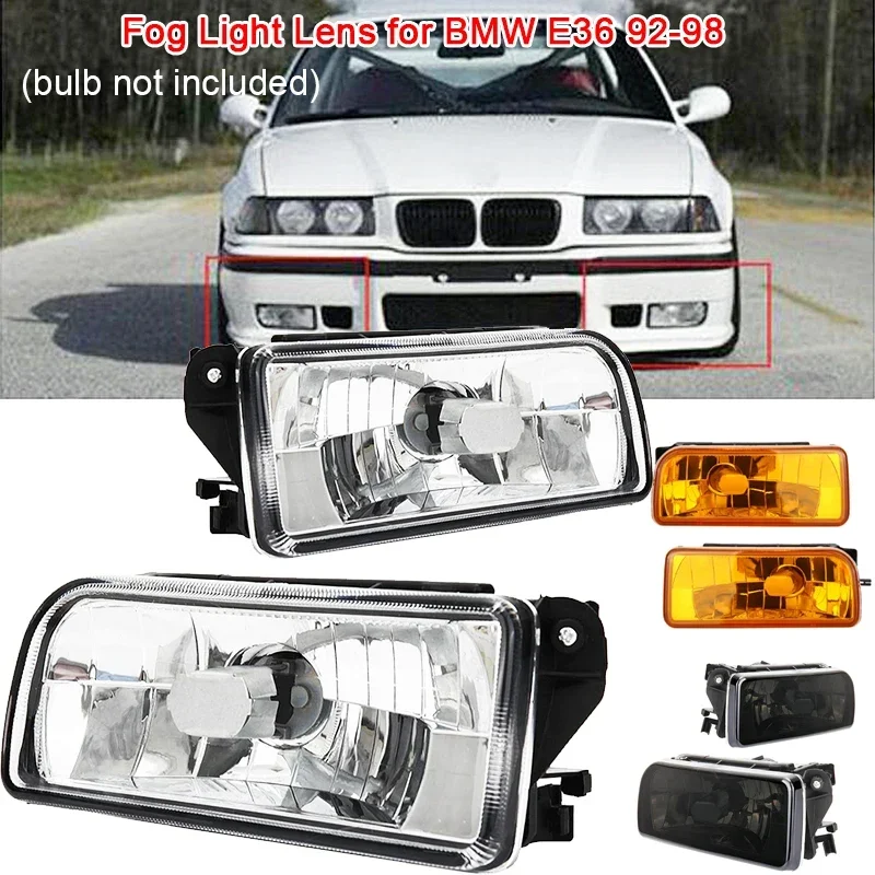 

Front Bumper Fog Lights Lamp For BMW E36 323i 328i 328is 318i 318is M3 1992 1993 1994 1995 1996 1997 1998