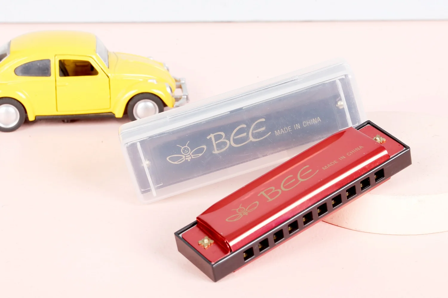 East top Blues Harmonica, Diatonic 10 Holes C Key Happy Harmonica Mouth Organ for Beginner,Kids,Children,Students,Gift,with Carr