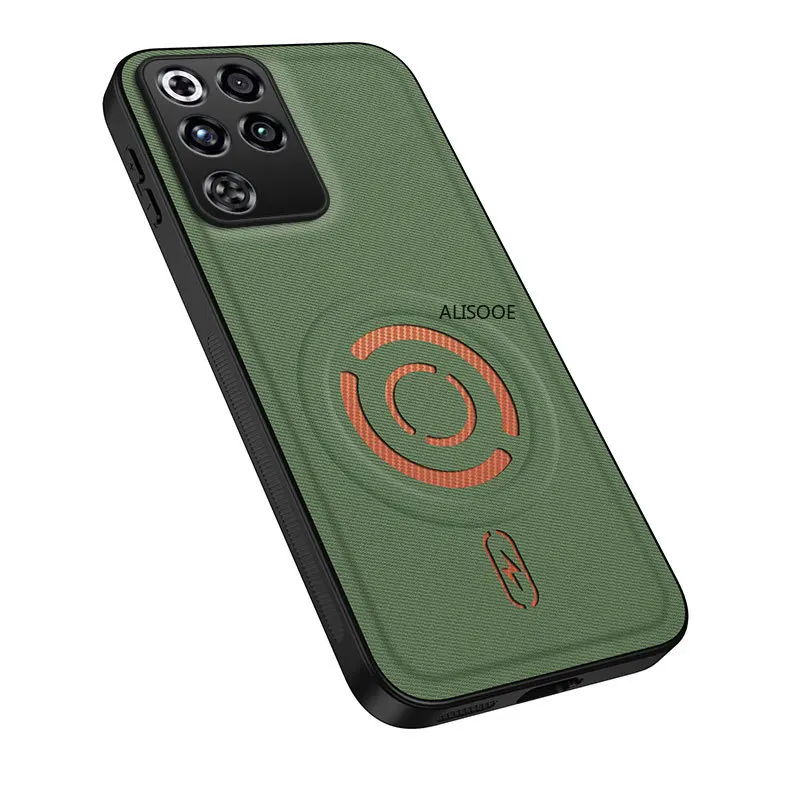 Enhanced Magnetic Solid Color PU Leather Protective Phone Case