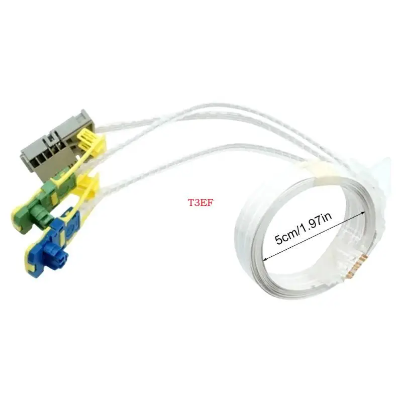 T3EF Car Weatherproof Wiring Loop Connector for 206 307 406 C5 Electrical Maintenance
