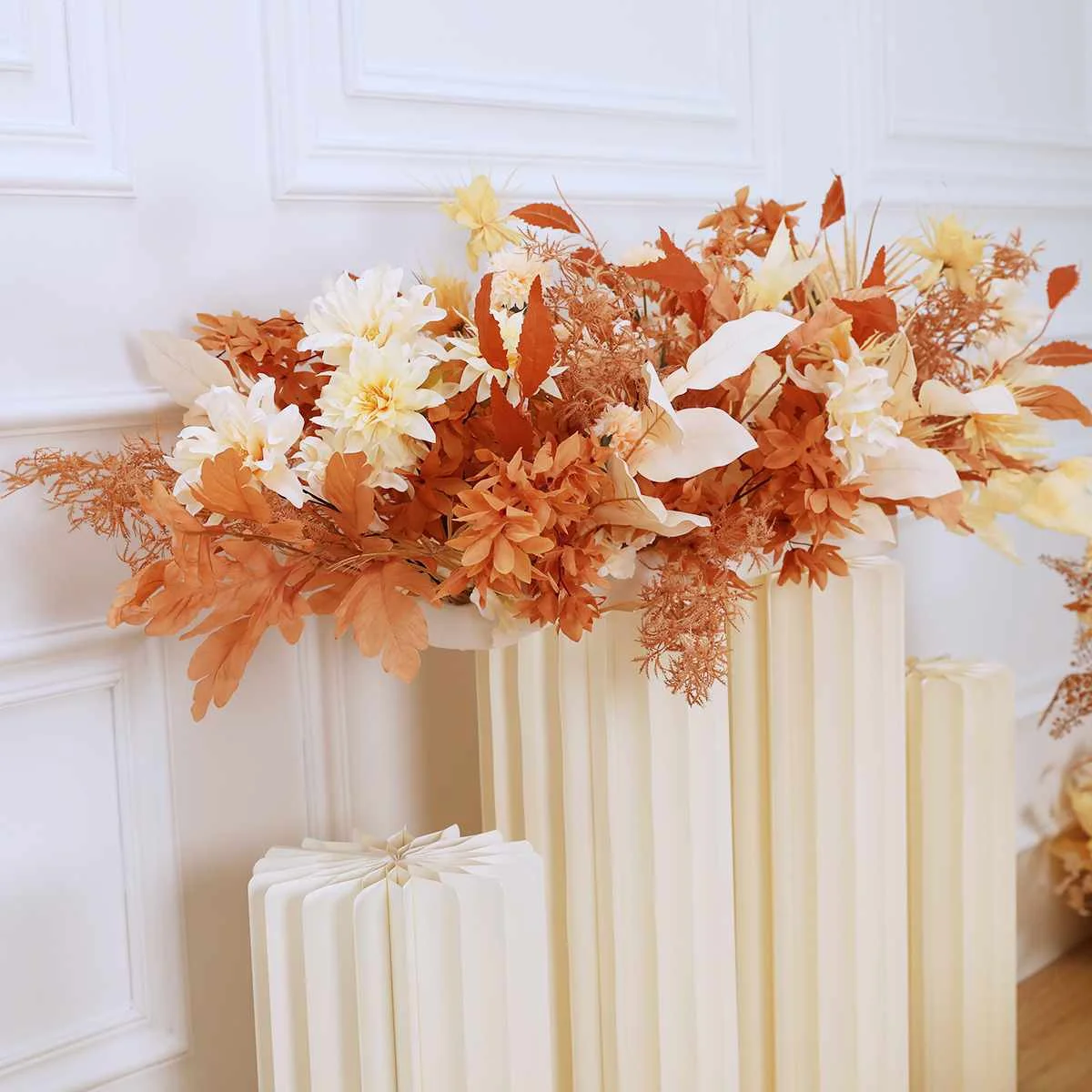 

Wedding Decor Artificial Flowers Wedding Arch Draping Garland Party Background Floral Arrangement Valentine's Day Proposal Decor