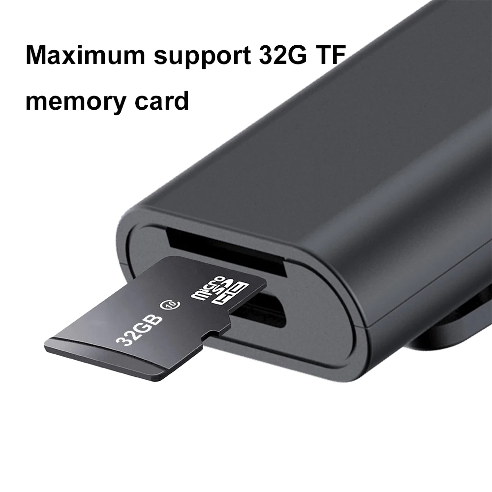 SR11 Bluetooth-compatible 5.0 Receiver Audio Adapter Receiver Support Reader Support TF Card