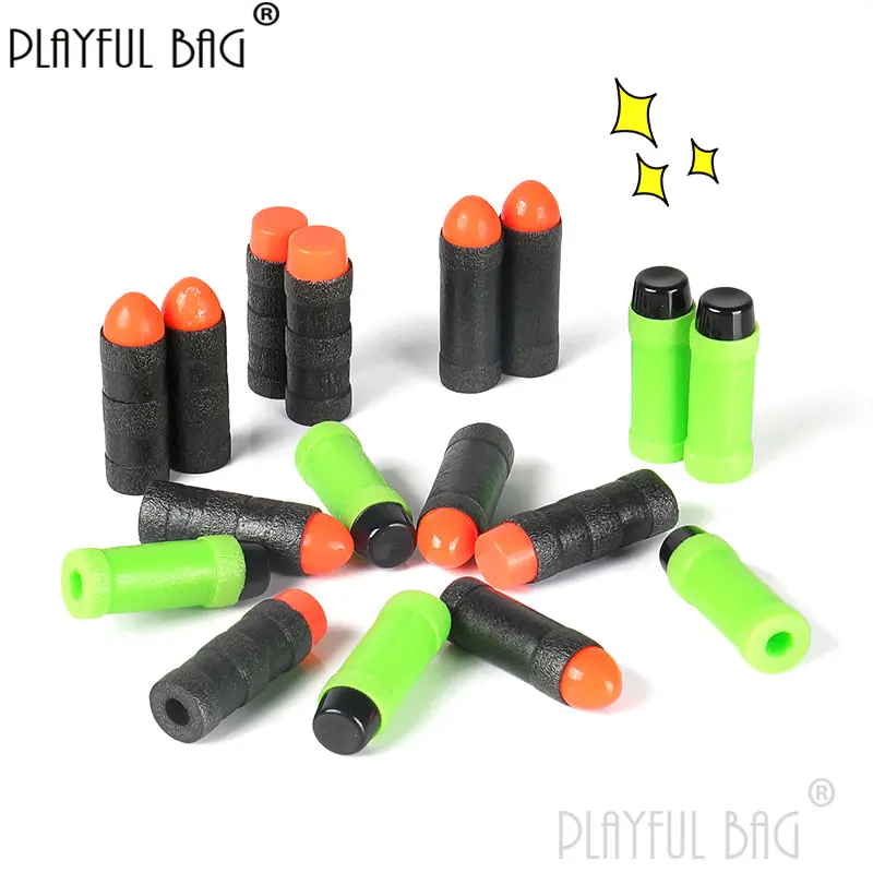 

Playful bag EVA Slub Soft Bullet for Gecko launcher Enhanced accuracy Outdoor CS game soft bulle blaster accessories Toys QG71S