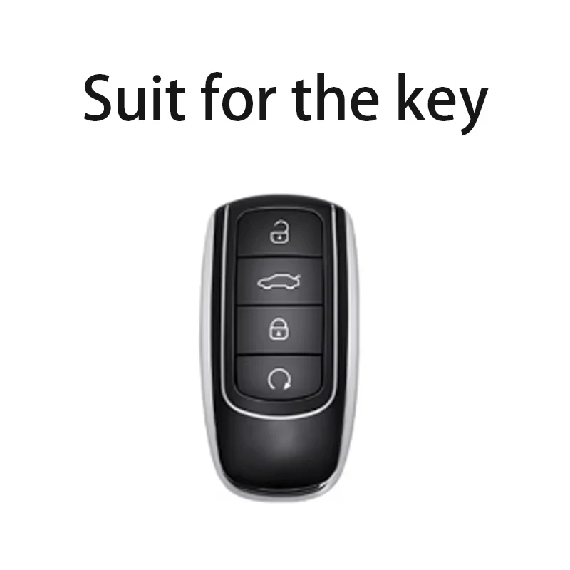 Premium Retro-Style Remote Car Key Case Cover Holder