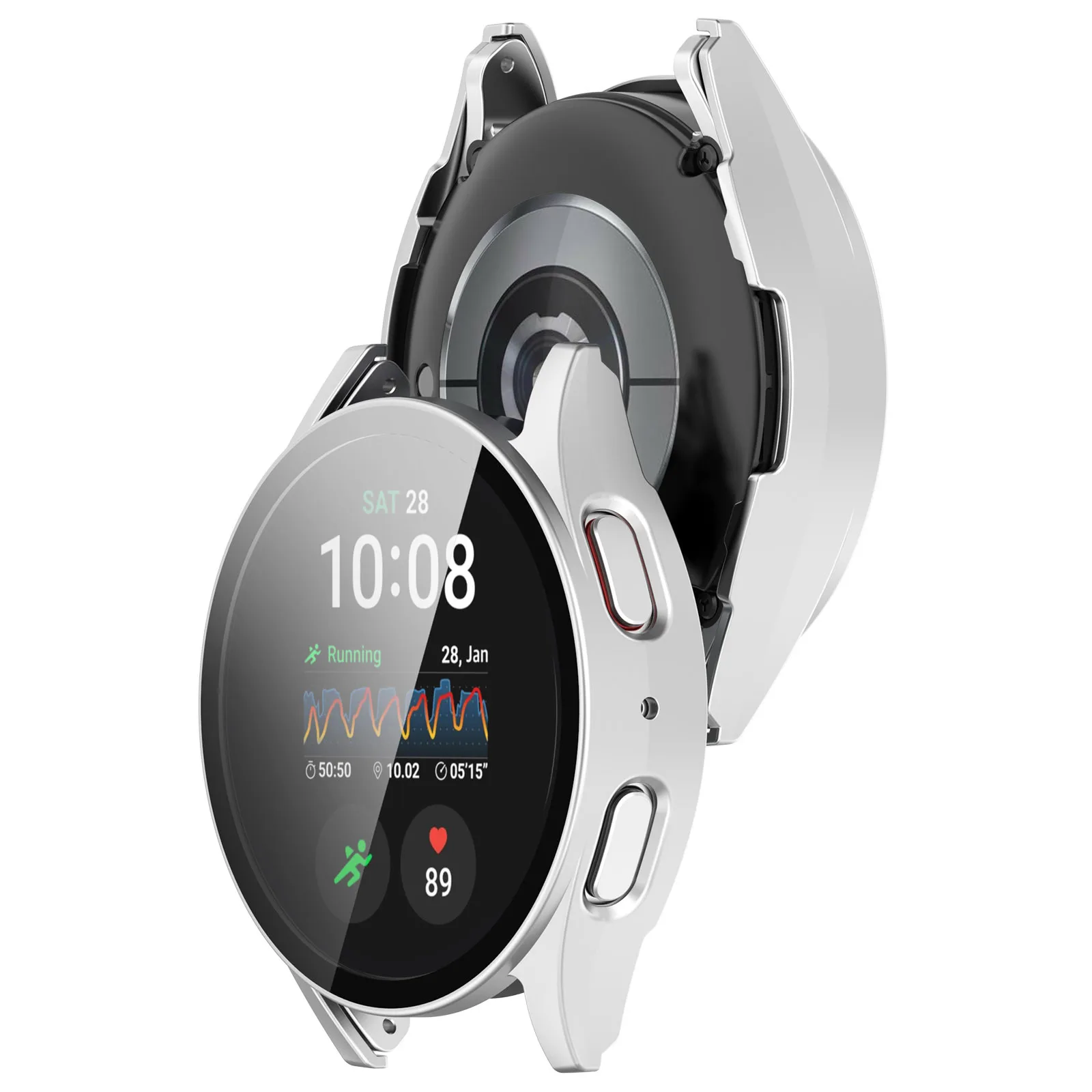 Glass+PC Case for Samsung Galaxy Watch 7 6 5 4 44mm 40mm - Durability Test