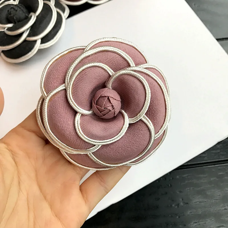 Brooch Women Flower Camellia, Cloth Collar Accessories