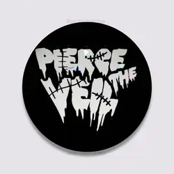 Handmade Pierce The Veil Music Pins - Round Brooch Badge for Backpacks, Clothes, and Jewelry Gifts (Z12)