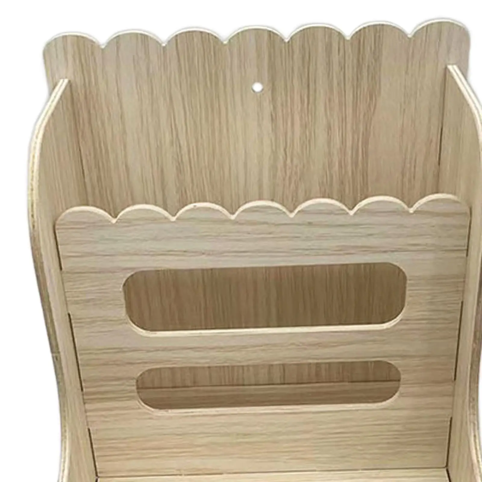 Hay Feeder Wood Grass Holder Multipurpose Guinea Pigs Food Dispenser Food Feeding Manger for Small Pets Bunny Hamsters