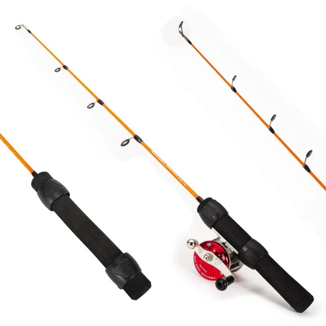 Telescopic Fishing Rods Pen Fishing Rods and Reels Set, 1M Mini Ice Fishing  Pole Sea Fishing Rod Ultra Light and High Carbon Used for Ice Fishing and