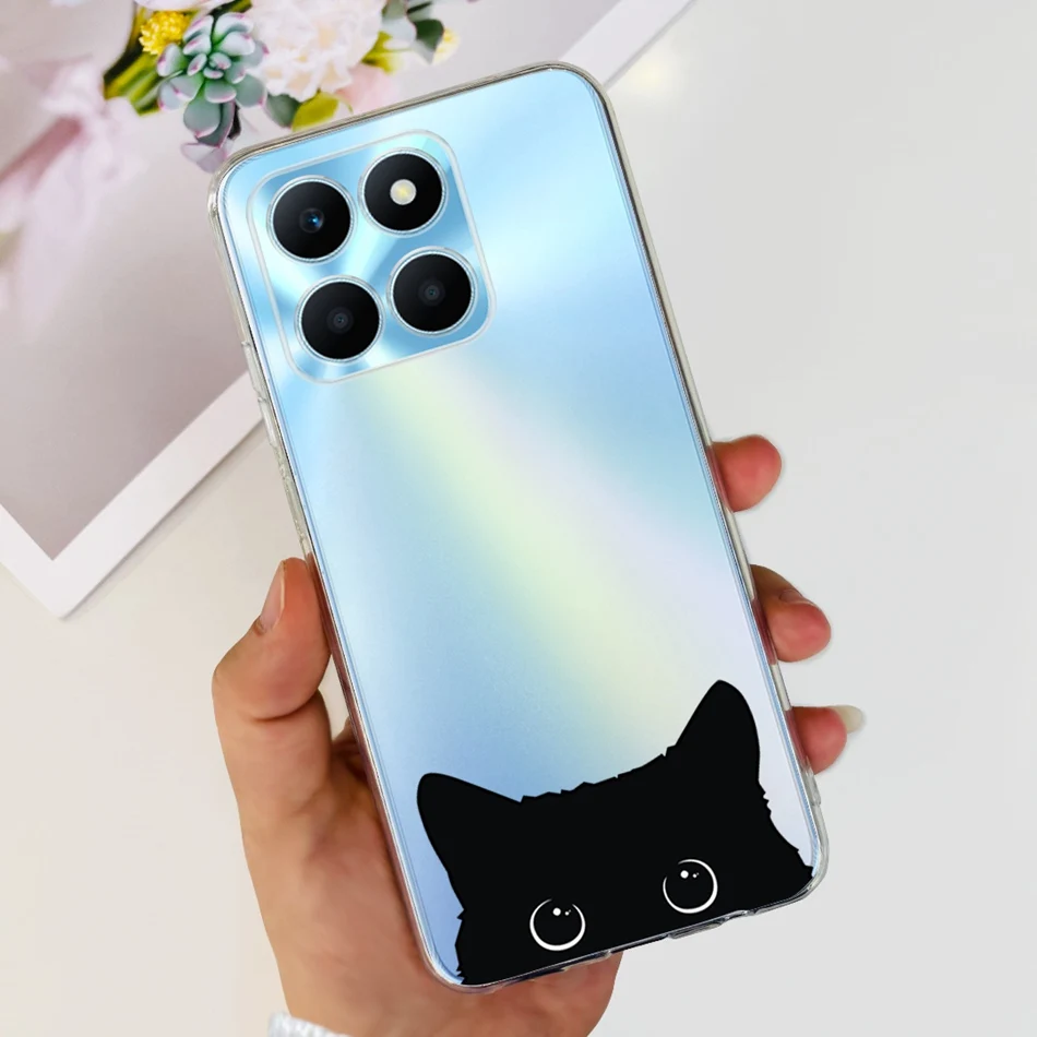 Elegant Pattern Soft Silicone TPU Phone Back Cover