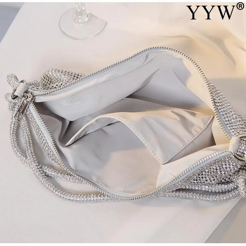 Fashion Women Evening Bags Crossbody Bag Messenger 2022 Trend Luxury Design Rhinestone Small Handbag For Female Girl Party Purse