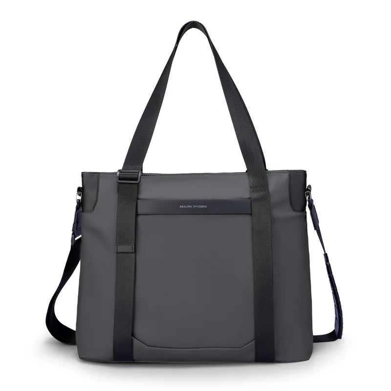Leather Messenger Bag for Men Black Crossbody