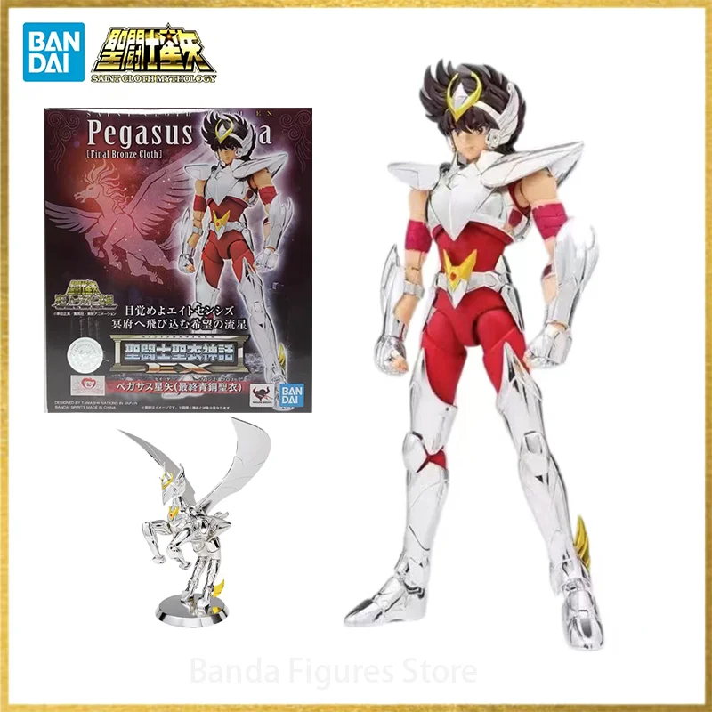 Originale Bandai Saint Cloth Myth Ex Pegasus Seiya Final Bronze Cloth Saint Seiya The Hades Chapter In Stock Modello Di Figure Anime