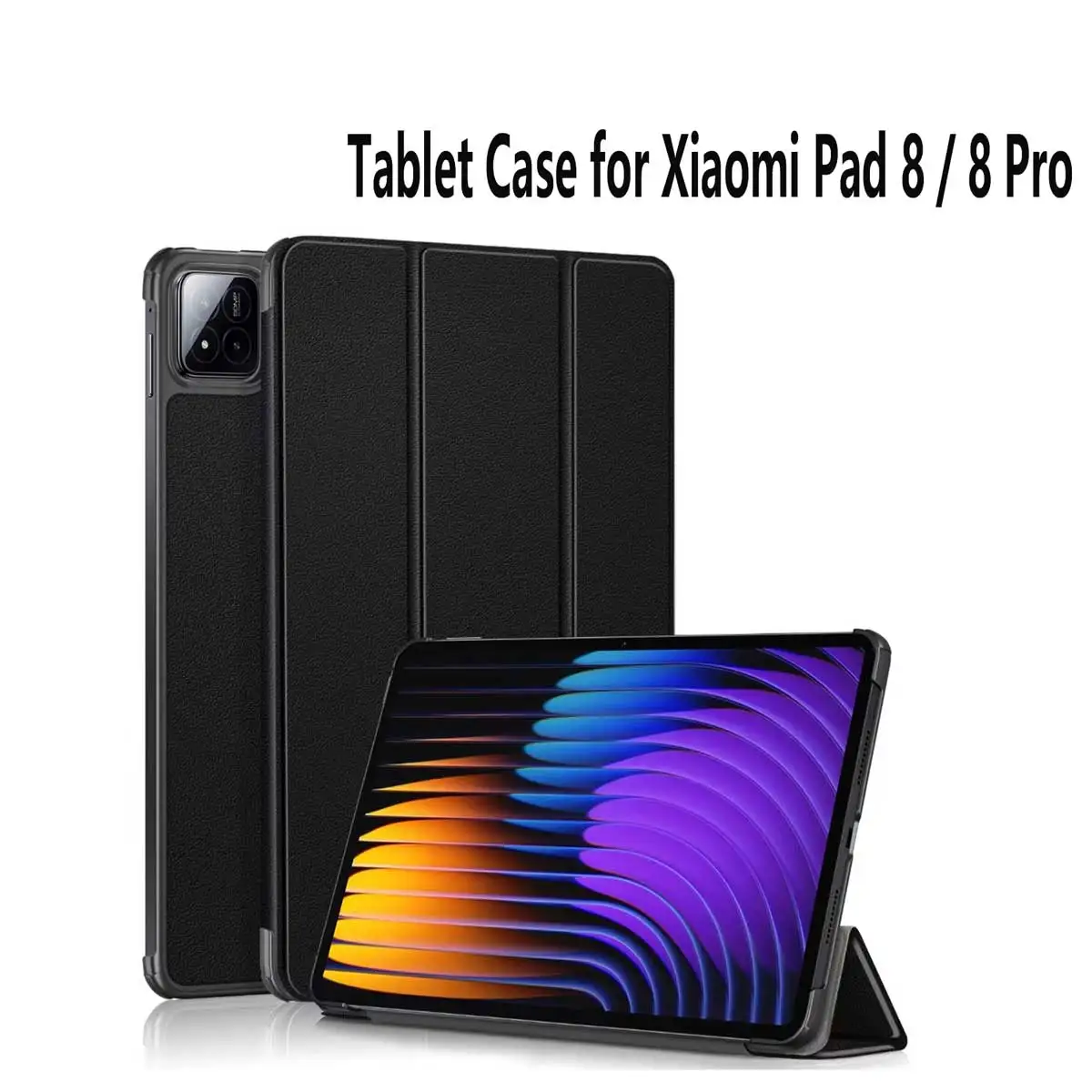 Premium PU Leather Shockproof Tablet Case - Enhanced Protection