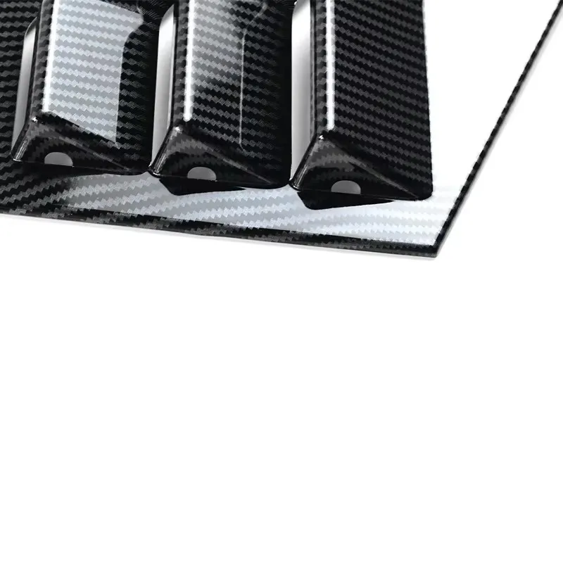 아우디 A3 8V 2014-2019 해치백 자동차 스타일링 뒷 창 삼각형 셔터 커버 장식 스티커 트림 외부 액세서리