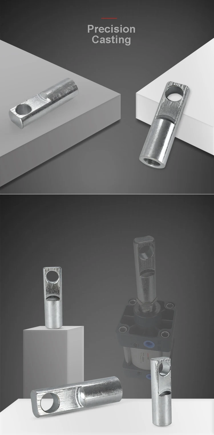 Zylinderzubehör SC Standard Zylinder Y-Typ-Anschluss mit Pin/I-Typ-Anschluss MAL/MA Zylinder-Pneumatikkomponenten – Detail 5