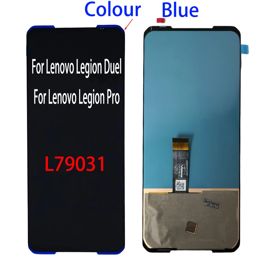 Original AMOLED LCD Touch Screen Digitizer Assembly for Lenovo Legion Pro Series