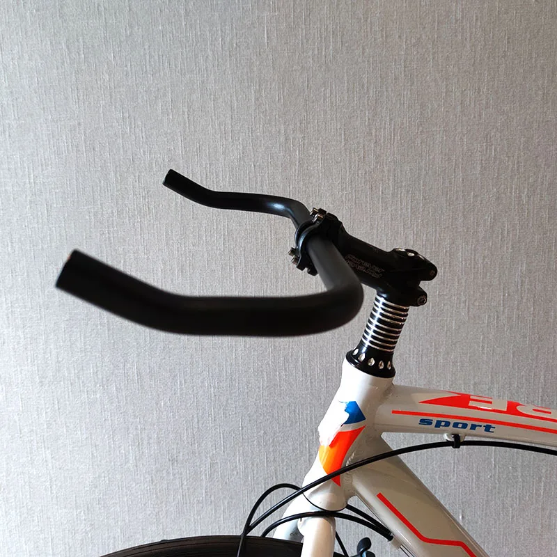 Fahrrad Bullhorn Lenker Biegestange 22,2 * 25,4 * 420mm Racing Bullhorn Lenker Single Speed Track Fixed Gear Fixie Radfahren Teile – Detail 7