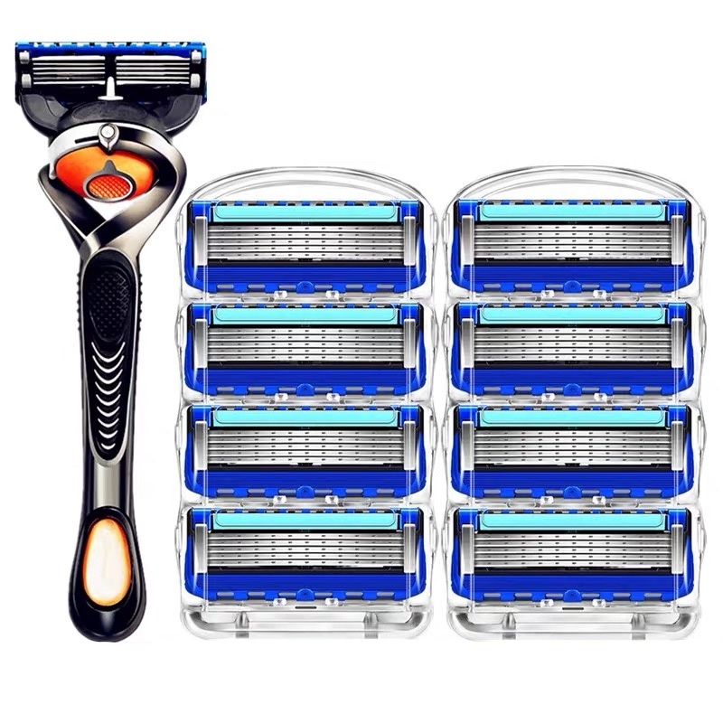 Shaver Brand New Design Men Razor Shaving two Layer Shaver Reusable Razor Imported Blade Multi Tool Head Change