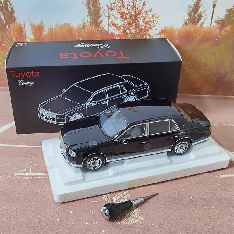 LCD 1:18 TOYOTA センチュリー 合金製 フルオープンカーモデルカー 液晶1:18トヨタセンチュリー合金フルオープンカーモデルカー