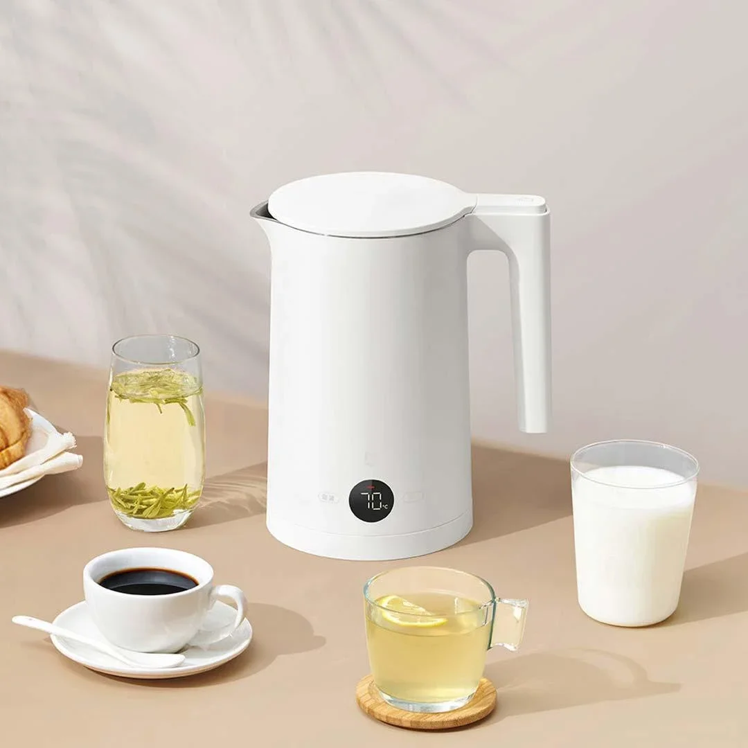 Electric Kettle XIAOMI MIJIA Constant Temperature 2 Stainless Steel 1800W LED Display Four Thermos Modes 220V