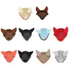 Bonnet Crochet Horse Fly Breathable Cotton Ear Net Bonnet Hood Equipment for Horse Various Color Duarable 2