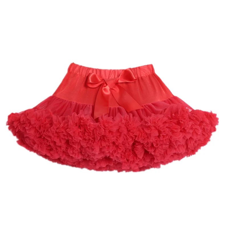 Girls Skirt Fluffy Pettiskirt Tutu Skirt Orange Tutu Girls Baby skirt Ballet skirt Halloween Christmas Party Costume kids