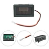 Colorful LED Voltmeter For Electric Vehicles Accurate Battery Voltage Measurement With Red And Blue Digital Display