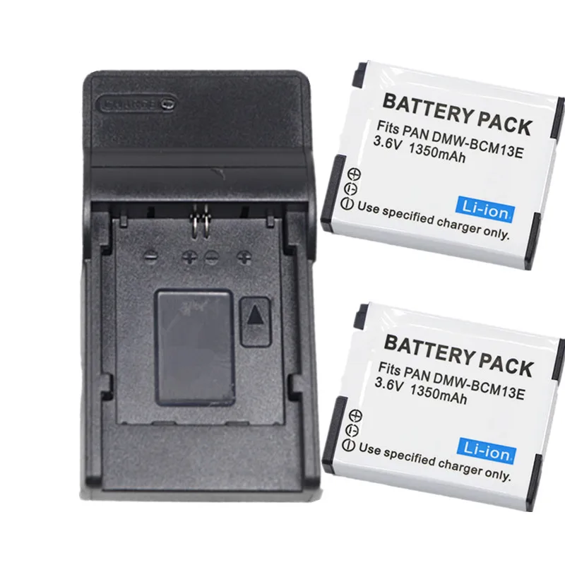 Batteria Per Fotocamera Dmw-Bcm13 O Caricabatterie Usb Per Panasonic Vsk0800 Lumix Dmc-Tz41 Tz5 Tz61 Tz70 Zs27 Zs30 Zs35 Zs40 Zs45 Zs50