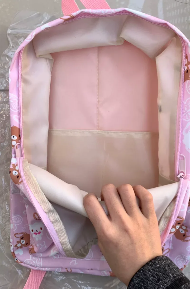 Sugarbunnies Backpack School Bags for Girls Cartoon Bunny
