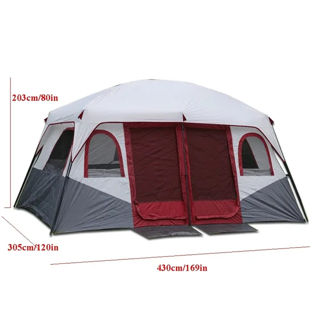 Glamping Family Tent – 6/8/10/12 Person Large 2