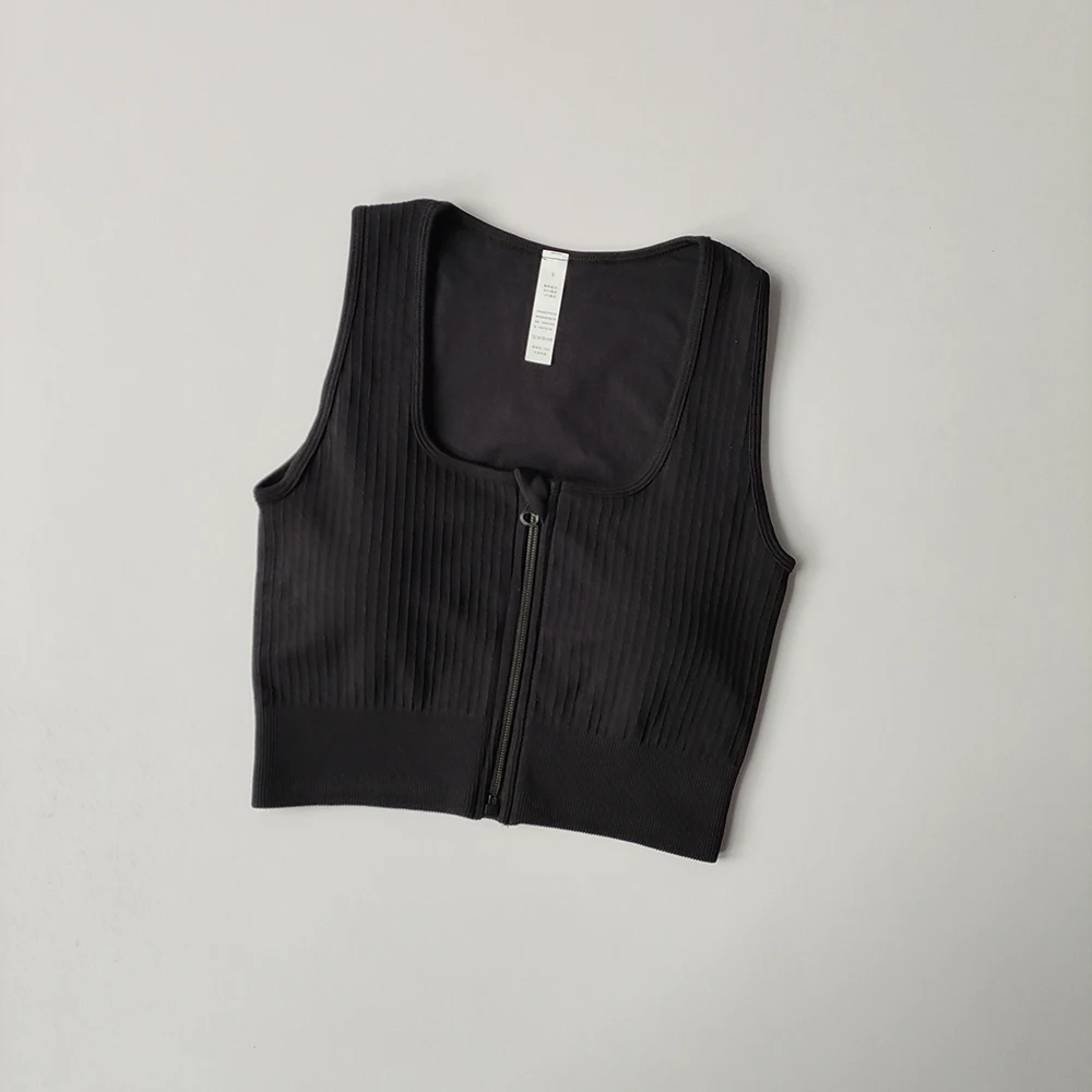 Description Picture 6 of itemWomen Seamless Yoga Bra Sports Bra Anti-Sweat Shockproof Crop Top Push Up Sport Bra Gym Workout Top Fitness Top