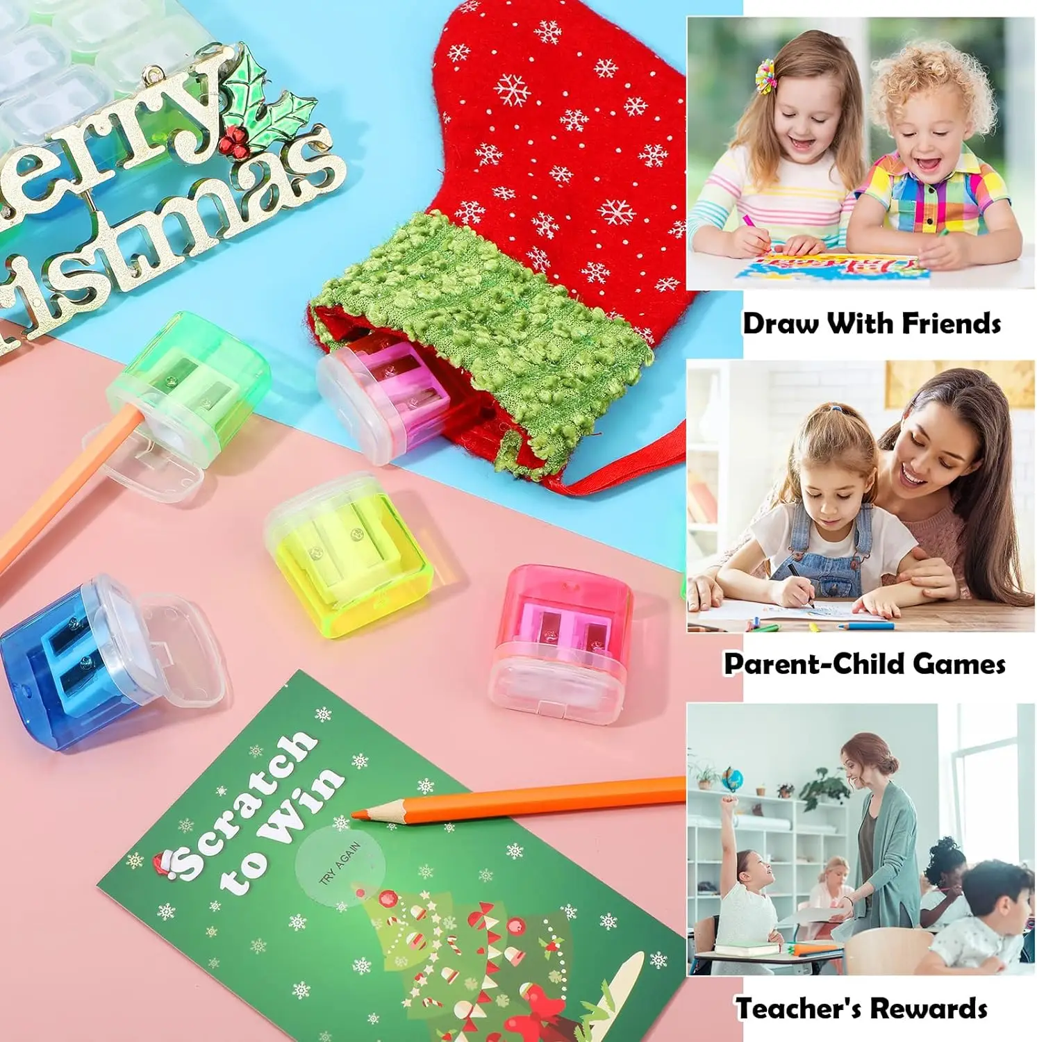 12pcs/box Manual Pencil Sharpener For Kids School Supplies,pencil sharpener