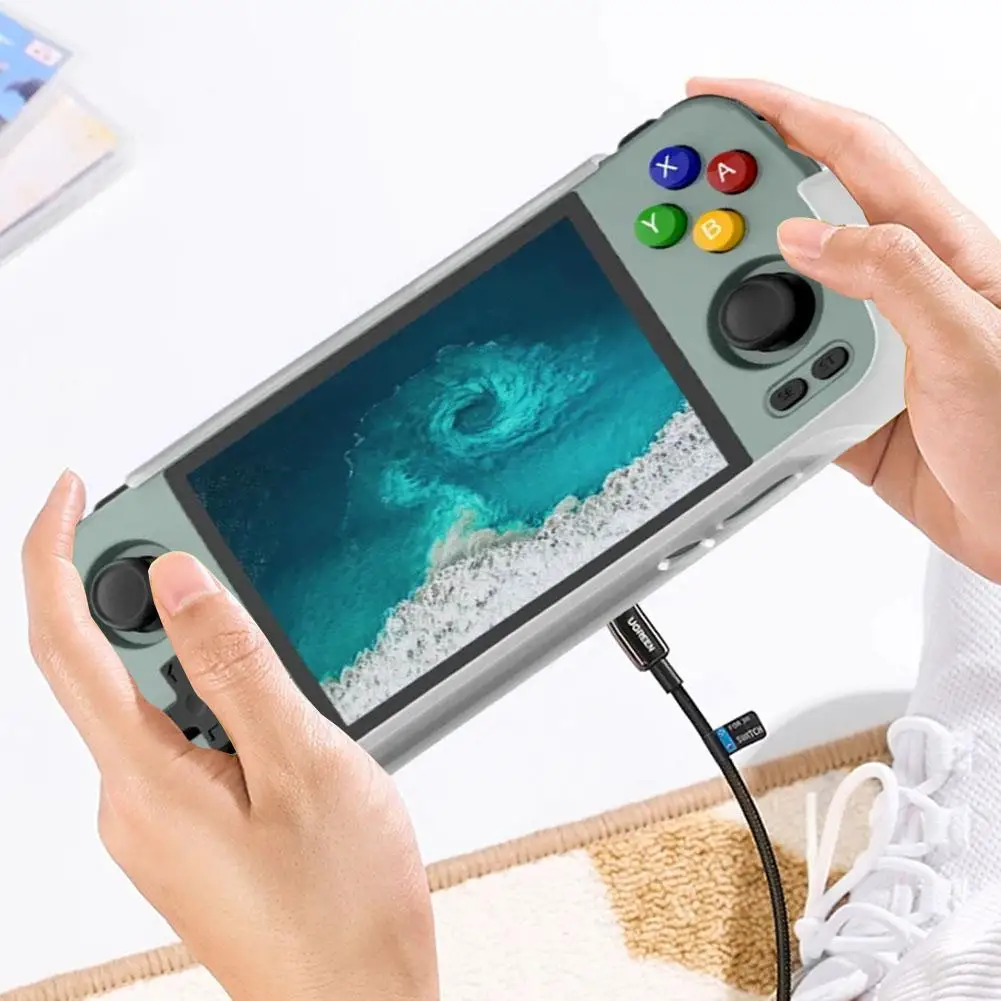 Per Anbernic Rg405M Impugnatura Impugnatura Copertura In Silicone Impugnatura Ergonomica Supporto Impugnatura Impugnatura Ergonomica Console Staffa