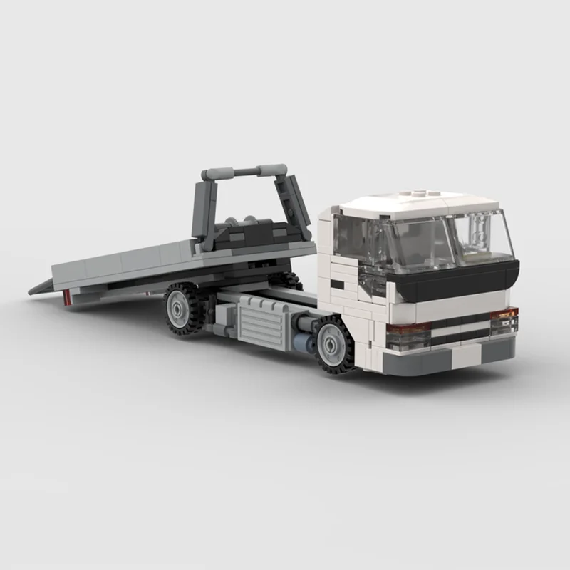 289PCS MOC Elf Car Carrier Small Particles Building Blocks DIY Assembly Truck Model Toy Brick Children's Birthday Gifts Festival
