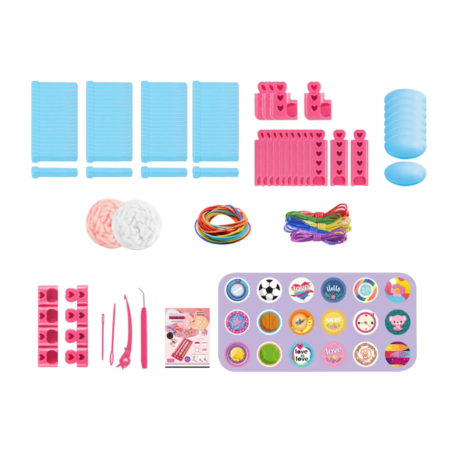 Bracelet Making Set Interaction Toy Hands on Cooperation Crafts Handmade Toy for Adults Ages 7 8 9 10 11 12 Women Birthday Gifts