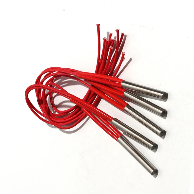 

Патронный Нагреватель 8,5 мм x 165 мм-185 мм 350 Вт-390 Вт трубка 304SS 110 В 220 В 380 В для 3d аксессуаров 5 шт./лот