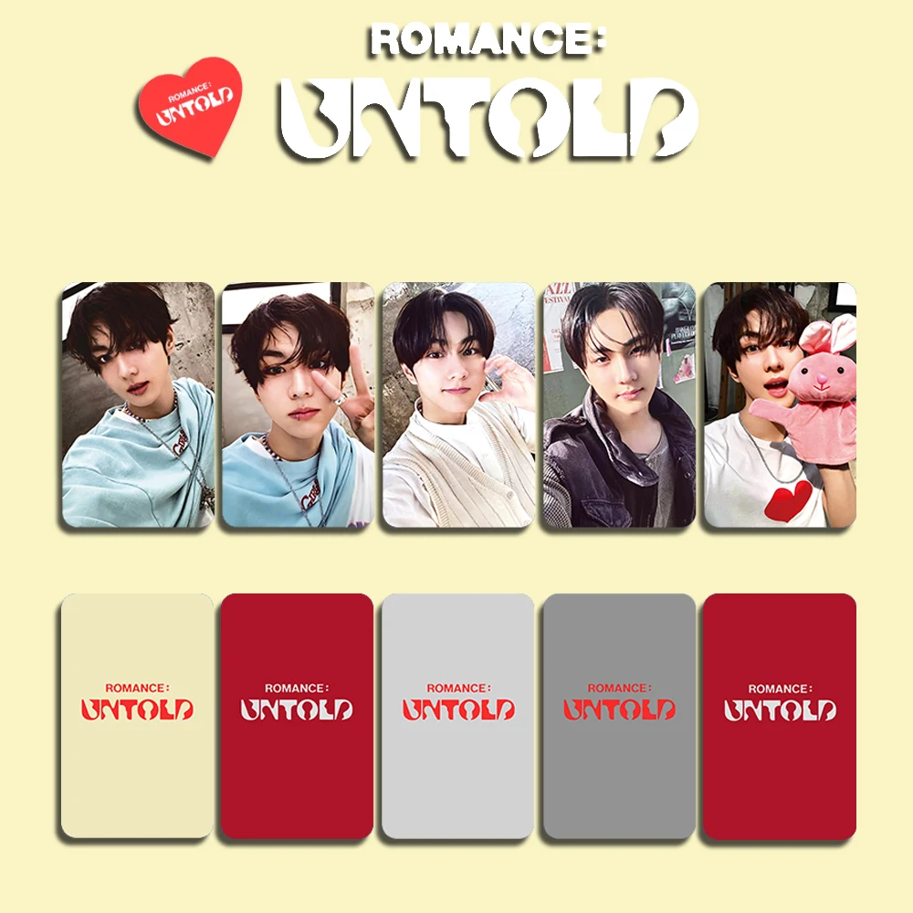 Kpop Photo Cards Photo Cards Kpop Boys Idol New Album Lomo Card Photocards XO Only If You Say Yes Postcards Fans Collection Souvenir Merch