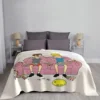 Beavis and Butt Head TV Blanket Flannel Meme Funny Snacks On Graphic Cozy Soft FLeece Bedspread 5