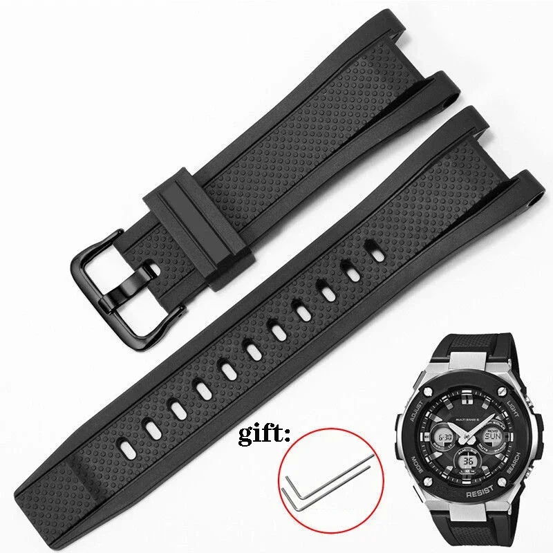 Premium Silicone Watch Strap - Durable Rubber Wristband Bracelet